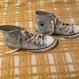 New Converse high top.  Worn once.  Great condition